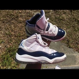 Jordan Retro 11 white university blue 12c USED